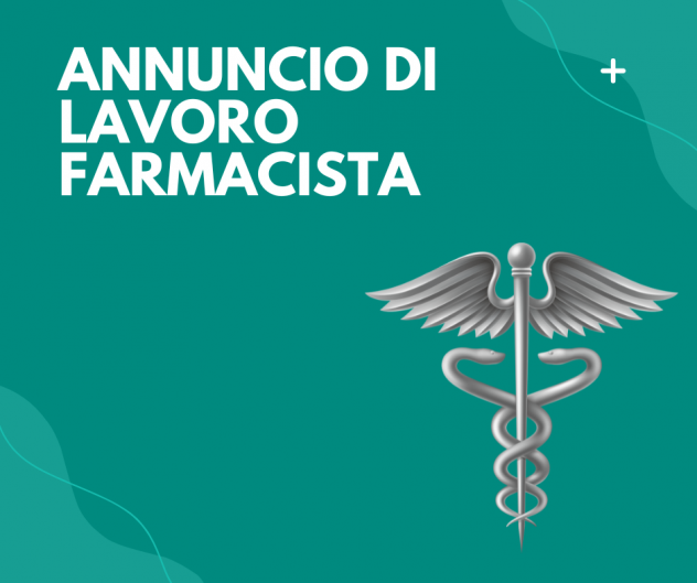 Farmacista (Full-time / Part-time)