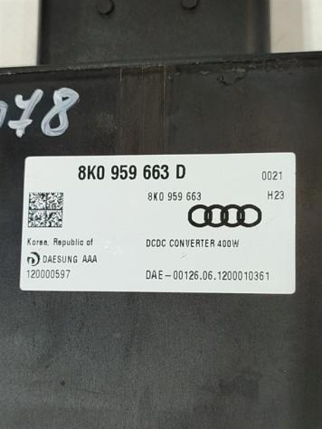 CENTRALINA STABILIZZATORE DI TENSIONE AUDI A3 Sportback (8PA) 8K0959663D CFGB diesel 1968 (0815) - Foto 2