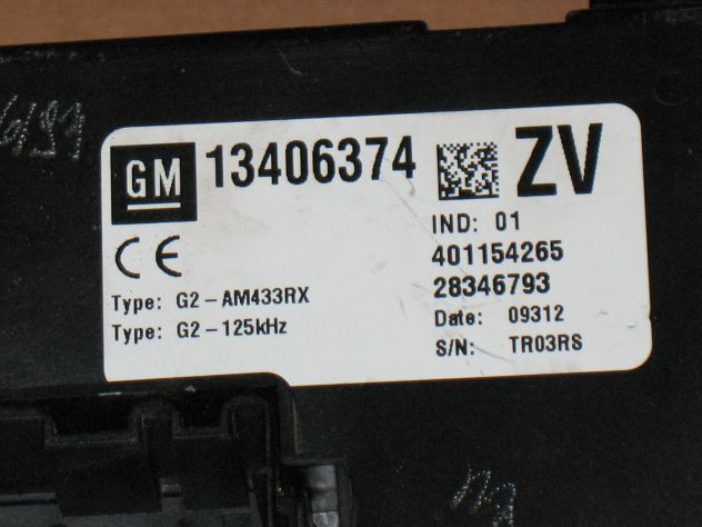 13406374 BODY COMPUTER OPEL MERIVA B 13406374ZV 401154265 28346793 - Foto 2