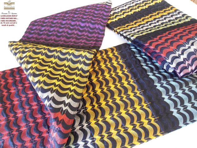 COPRILETTI QUILT TRAPUNTINE MISSONI MATRIMONIALI 3 modelli - Foto 5