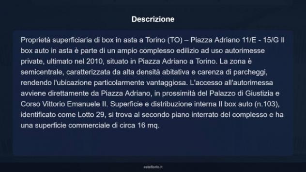 Immobile in asta di 16 m² in vendita a Torino - Foto 7