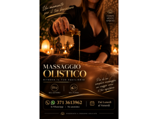 Massaggi - benessere Pescara - 🌺 Massaggio Olistico su lettino o Futon orientale Tel:3713613962