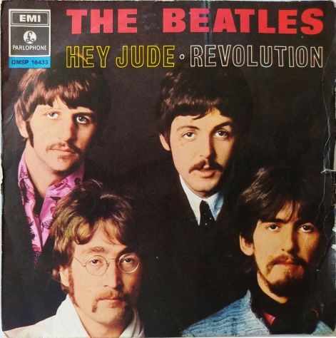 THE BEATLES - HEY JUDE / REVOLUTION - 7" 45 RPM ITALY 1968 - Foto 4