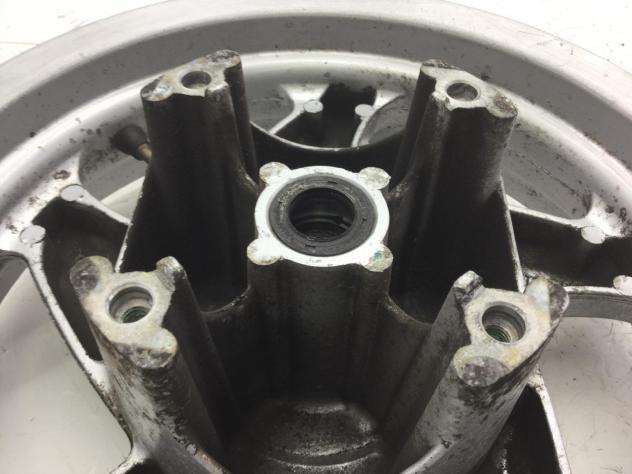 HONDA FORESIGHT 250 CERCHIO RUOTA ANTERIORE 12 X 2.75 1998 2004 ZDCMF05A05F - Foto 6
