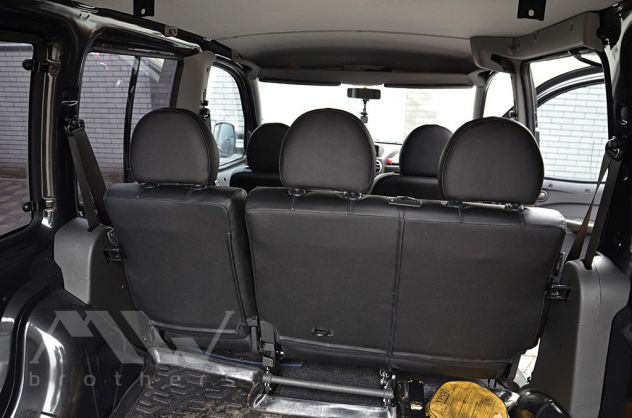 Fodere coprisedili su misura per Fiat Doblo 1 (2000-2015) - Foto 8