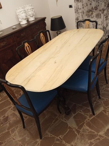 Vendo tavolo antico in marmo - Foto 2