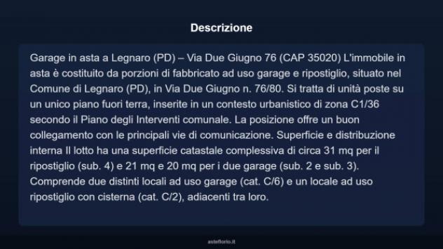 Immobile in asta di 31 m² in vendita a Legnaro - Foto 5
