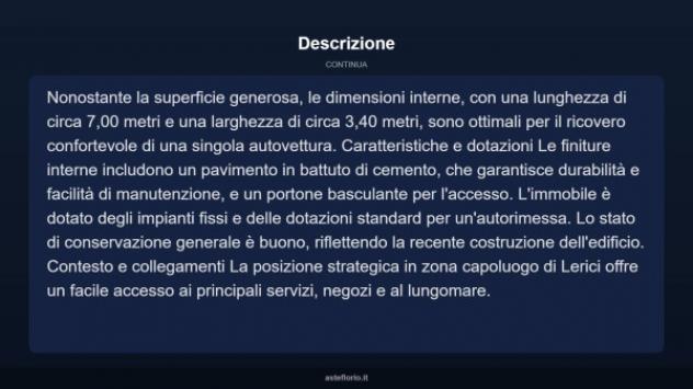 Immobile in asta di 27 m² in vendita a Lerici - Foto 6