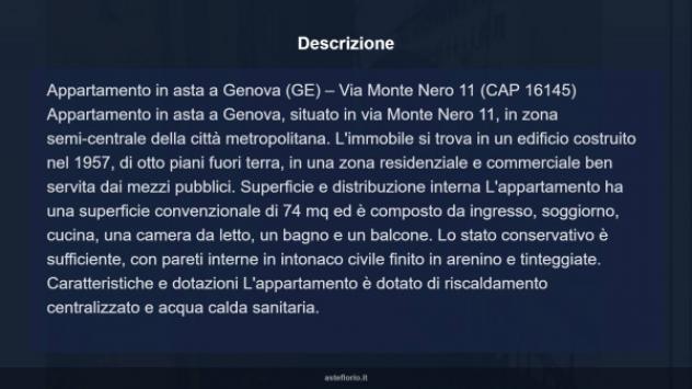 Immobile in asta di 74 m² in vendita a Genova - Foto 17
