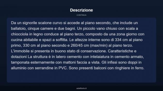 Immobile in asta di 585 m² con più di 5 locali in vendita a Monte Urano - Foto 11