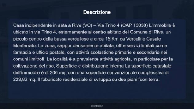 Immobile in asta di 206 m² con più di 5 locali in vendita a Rive - Foto 18