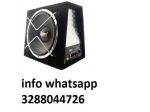 Subwoofer auto attivo amplificato 2300 watt max 30 cm