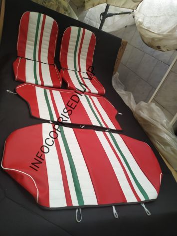 COPRISEDILI FIAT 500 FLR Linea Max Extend + Rivestimento Pannelli completi - Foto 8