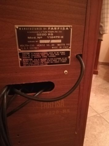ORGANO ELETTRONICO IN NOCE FARFISA PARTNER - Foto 5