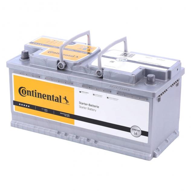 Batteria Auto Continental L6 110ah 12v 950A positivo a destra