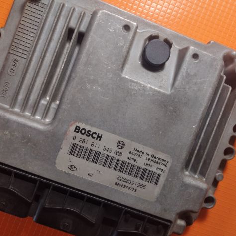CENTRALINA MOTORE RENAULT MEGANE SCENIC 1.9 DCI BOSCH 0281011549, 8200310863, 8 - Foto 3