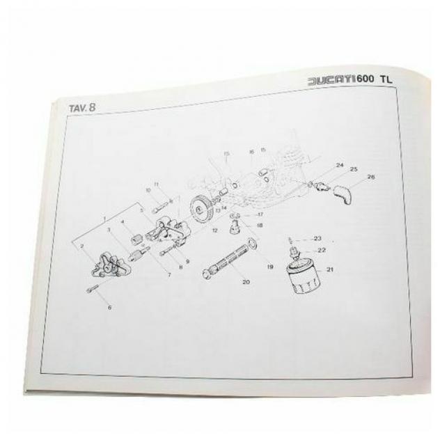 Catalogo ricambi Ducati 600 TL Pantah - Foto 3