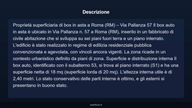 Immobile in asta di 18 m² in vendita a Roma - Foto 6
