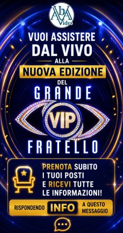 05/09 :GRANDE FRATELLO VIP