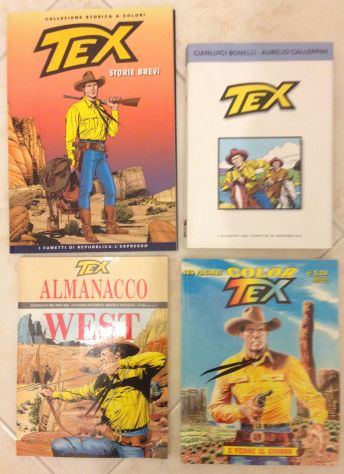 fumetti Lucky Luke, Tex, Zagor