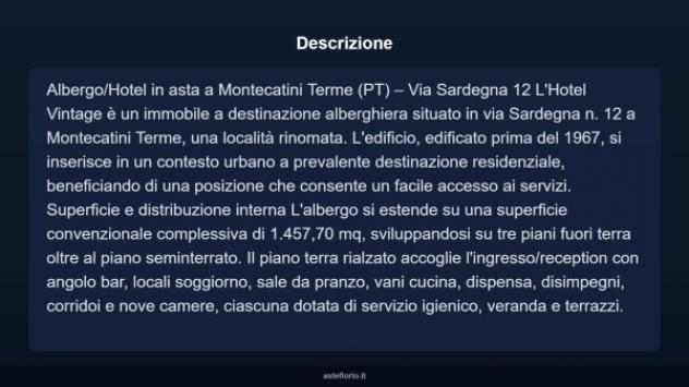 Immobile in asta di 1457 m² in vendita a Montecatini-Terme - Foto 6