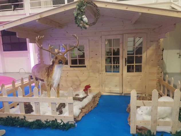 Noleggio Trono di Babbo natale Modena Milano - Foto 3