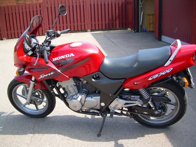 HONDA CB SPORT 500 CAVALLETTO CENTRALE E MOLLE 1998 PC32E0XF - Foto 9