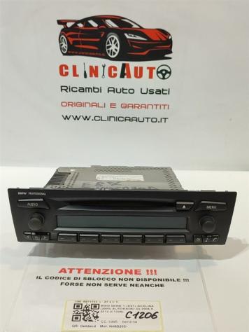 AUTORADIO BMW Serie 1 Serie (E87) 6971703 N46D20D (0407)