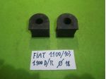 COPPIA BOCCOLE SUPPORTI TASSELLI BARRA STABILIZZATRICE FIAT 1100/103 D R  INT.17