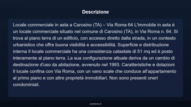 Immobile in asta di 51 m² in vendita a Carosino - Foto 4