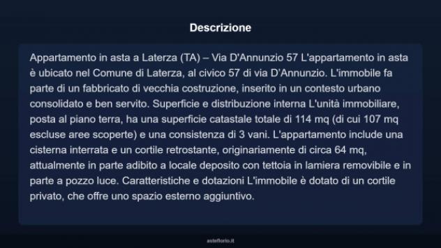 Immobile in asta di 114 m² in vendita a Laterza - Foto 15