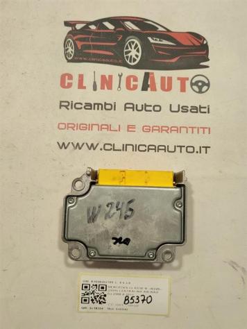 CENTRALINA AIRBAG MERCEDES Classe B W245 1° Serie A1698202185 640940 (0511) - Foto 4