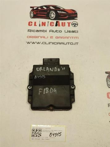 CENTRALINA GPL CHEVROLET Orlando 1° Serie DE815033-2 F18D4 benzina 1796 (1014)