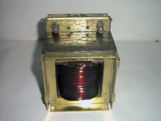 Induttanza da 2mH su nucleo ferromagnetico