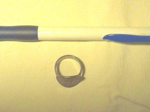 Anello con moneta argento 1/2 Fr. 1921 B - Foto 5