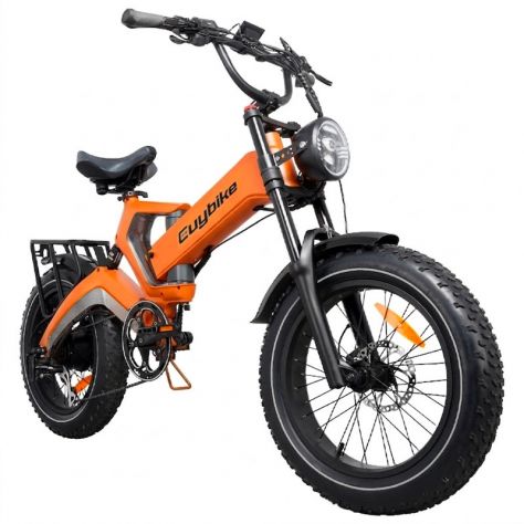 FAT BIKE EUYBIKE K6F 1000W 48V 35AH NUOVO - Foto 2