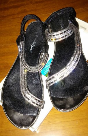 INFRADITO NERO CON STRASS - Foto 2