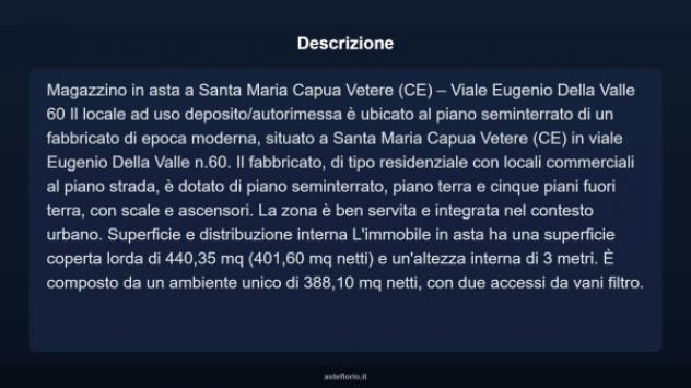 Immobile in asta di 440 m² in vendita a Santa Maria Capua Vetere - Foto 3
