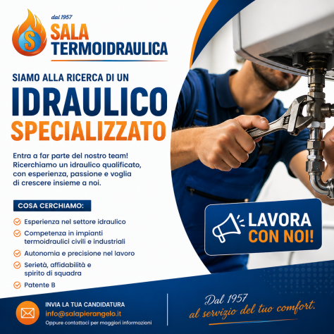 IDRAULICO SPECIALIZZATO