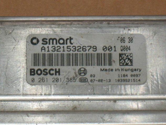 0261201385 ECU CENTRALINA SMART 451 1.0 0261201385 A1321532679. - Foto 2