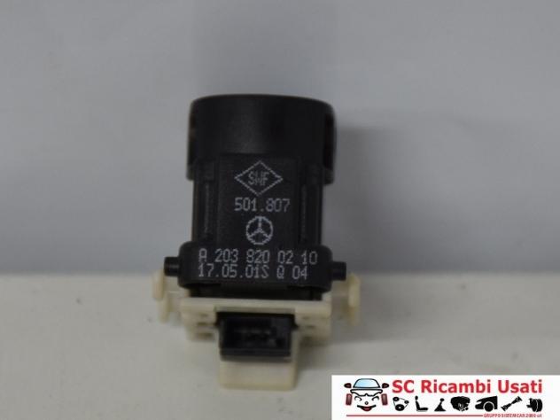 Pulsante Alzavetro Posteriore Sx Mercedes Classe C A2038200210 - 09724 - Foto 3