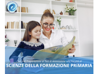 Corso di preparazione al Test di Ammissione - Scienze della Formazione Primaria