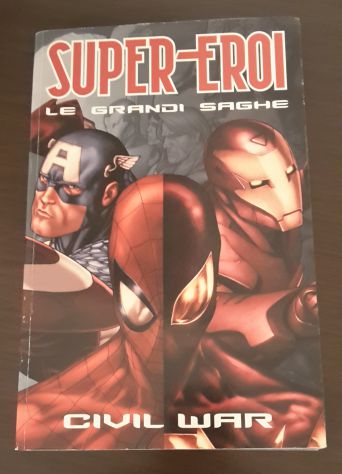 SUPER EROI, LE GRANDI SAGHE, CIVIL WAR pt 1, RCS Quotidiani 23 Marzo 2009. - Foto 2