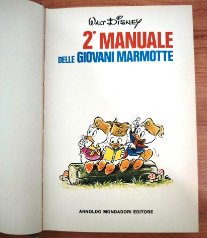 2°  MANUALE DELLE GIOVANI MARMOTTE Walt Disney Mondadori terza ed. 1978 - Foto 6