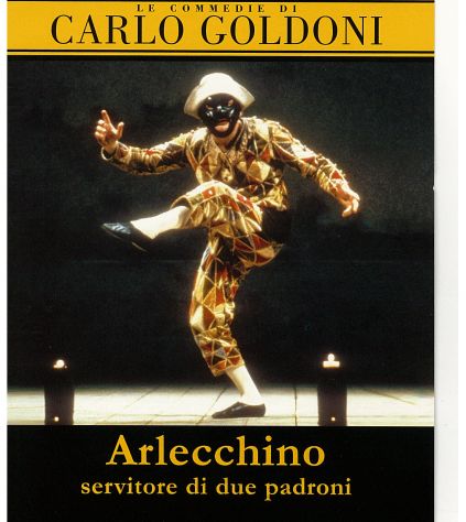 Dvd "Arlecchino,servitore di due padroni" di Goldoni/Strehler