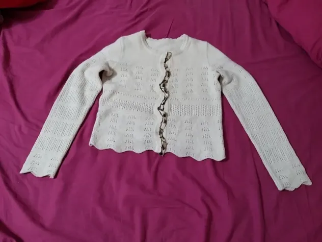 Maglioncino bambina caldo cotone originale Roberto cavalli 6 anni - Foto 5