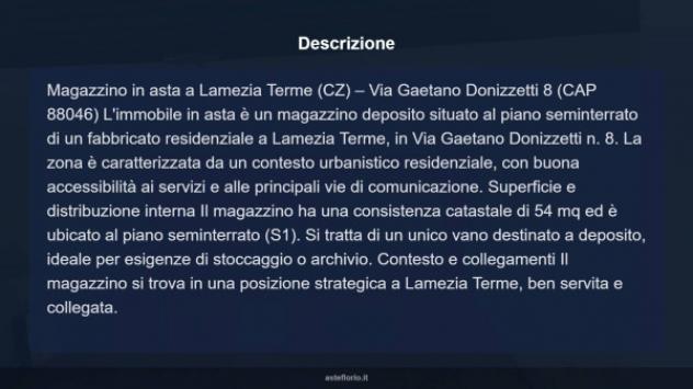 Immobile in asta di 54 m² in vendita a Lamezia Terme - Foto 5