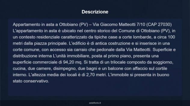 Immobile in asta di 94 m² in vendita a Ottobiano - Foto 17