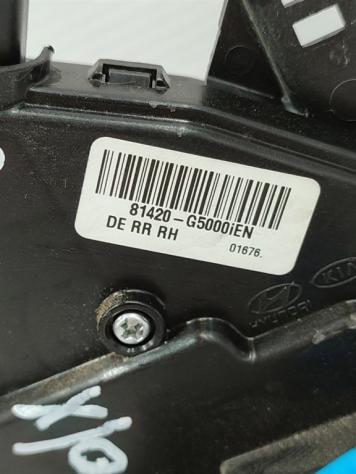 SERRATURA POSTERIORE DESTRA KIA Niro Serie 81420-G5000 (16) - Foto 2