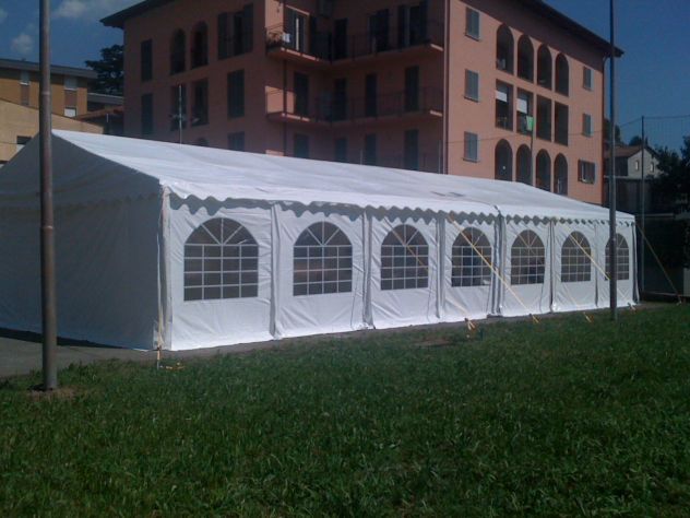 Tensostrutture Professionali Tendostrutture 8 x 12 Pvc Super Offerta - Foto 6